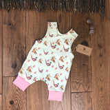 Pheasant Romper 0-4 years