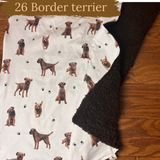 Dog Breeds Blanket