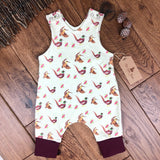 Pheasant Romper 0-4 years