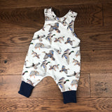 Mallards in Flight Romper 0-4 years