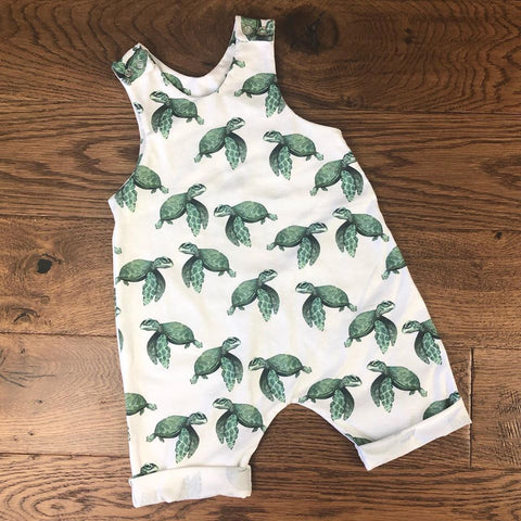 Rolled Cuff Rompers