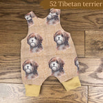 Dog Breeds Romper 0-4 years