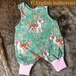 Dog Breeds Romper 0-4 years
