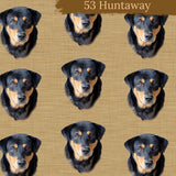 Dog Breeds romper with rolled cuffs 0-4 years