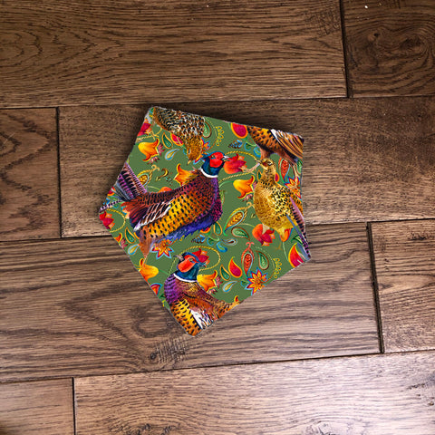 Bandana dribble bib - Have a pheasant evening