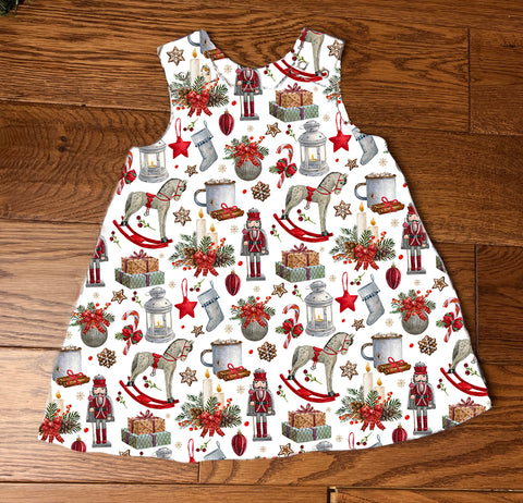 Christmas toys A-Line Dress 0-4 years