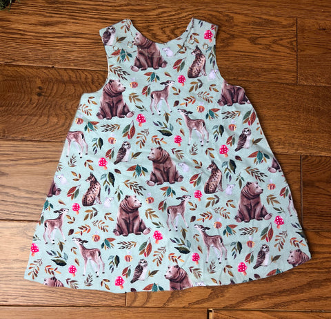 40% off Woodland friends A-Line Dress 0-4 years