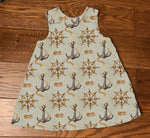 Nautical A-Line Dress 0-4 years