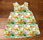 Cows in the meadow A-Line Dress 0-4 years