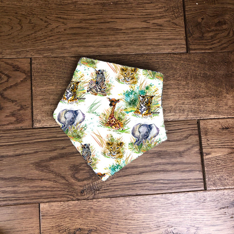 40% off Bandana dribble bib - Into the jungle