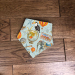 Around the world bandana dribble bib