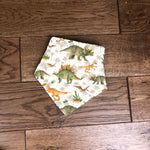 Jurassic bandana dribble bib