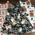 The Little Fawn Woodland Storybook A-Line Dress 0-4 years