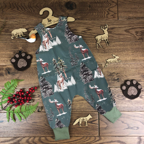 Winter night Romper 0-4 years