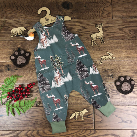 Winter night Romper 0-4 years