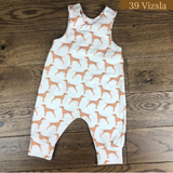 Dog Breeds Romper 0-4 years