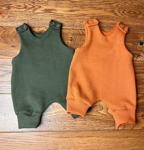 Waffle Jersey romper