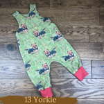 Dog Breeds Romper 0-4 years