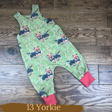 Dog Breeds Romper 0-4 years
