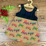 The old classics harris tweed topped dress