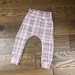 Pink tweed effect Leggings