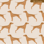Dog Breeds romper with rolled cuffs 0-4 years