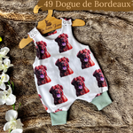 Dog Breeds Romper 0-4 years