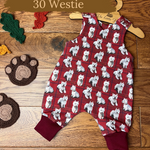 Dog Breeds Romper 0-4 years