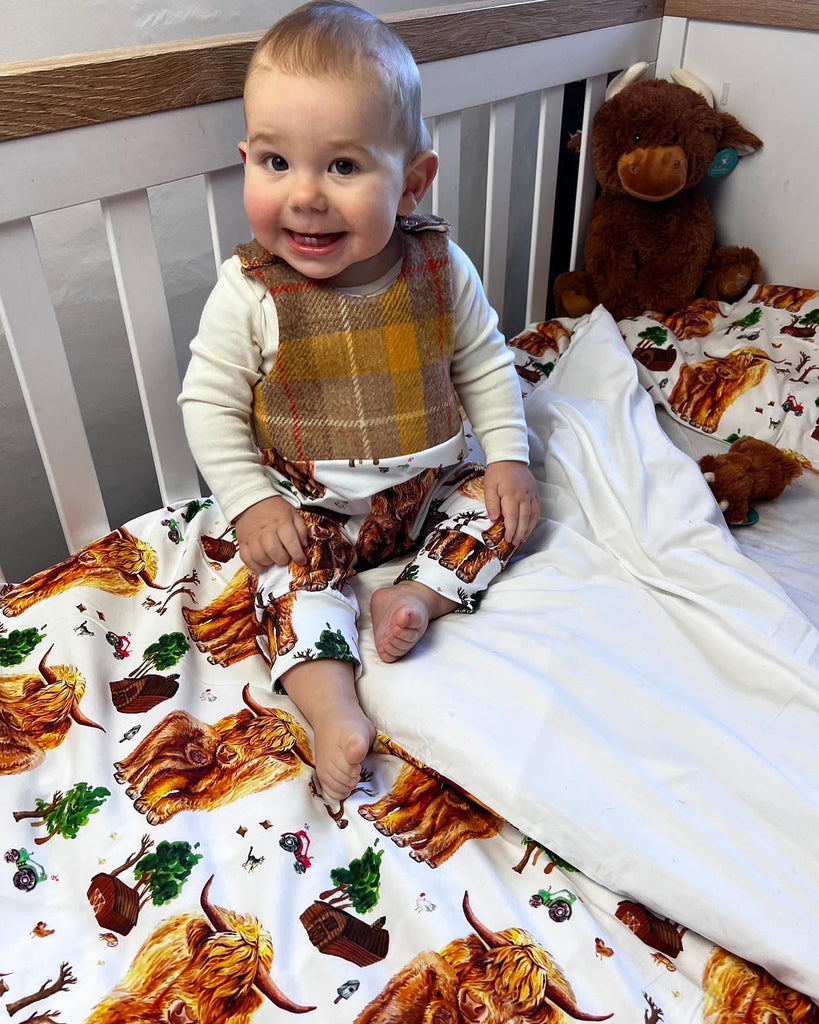 Baby boy cot deals bed duvet cover