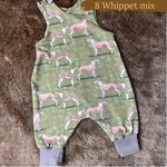 Dog Breeds Romper 0-4 years