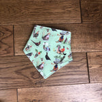 Into the country bandana dribble bib