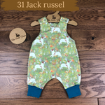 Dog Breeds Romper 0-4 years
