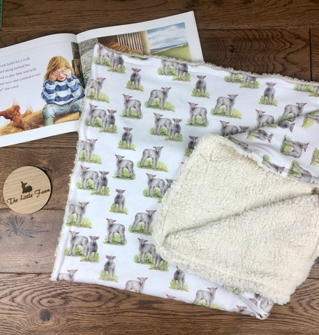 The Little Fawn Little Lambs Blanket