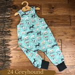 Dog Breeds Romper 0-4 years
