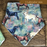 Dog Breeds Bandana dribble bib