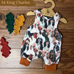 Dog Breeds Romper 0-4 years