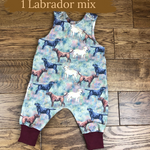 Dog Breeds Romper 0-4 years