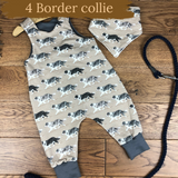 Dog Breeds Romper 0-4 years