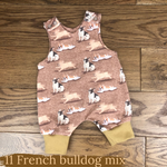 Dog Breeds Romper 0-4 years