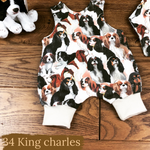 Dog Breeds Romper 0-4 years