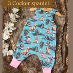 Dog Breeds Romper 0-4 years