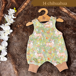 Dog Breeds Romper 0-4 years