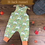 Dog Breeds Romper 0-4 years