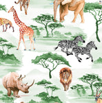 Safari short cuffed Romper 0-4 years