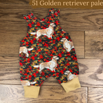 Dog Breeds Romper 0-4 years