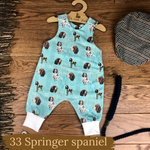Dog Breeds Romper 0-4 years