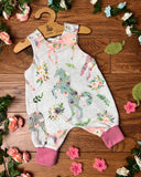 Patchwork horses Romper 0-4 years