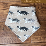 Dog Breeds Bandana dribble bib
