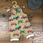 The old classics Romper with rolled cuffs 0-4 years
