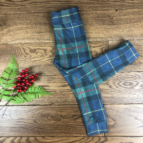 Tartan Tweed Effect Leggings